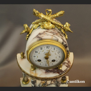 Stary zegar kominkowy Francja 