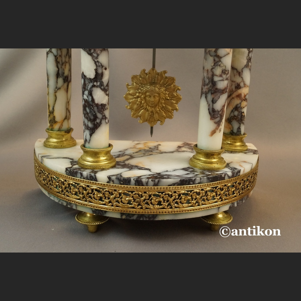 Stary zegar kominkowy Francja 