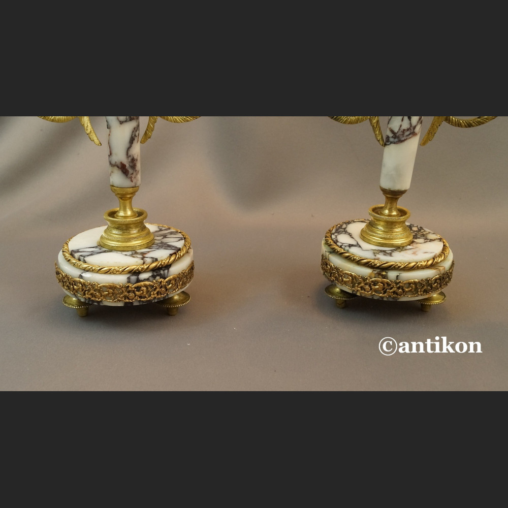 Stary zegar kominkowy Francja 