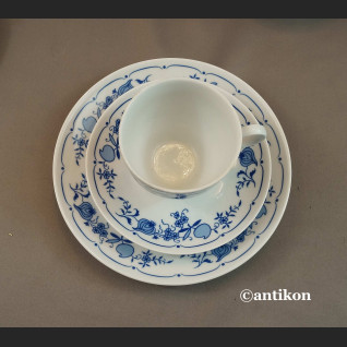 Bawarski serwis cebulowy klasyk biało kobaltowy