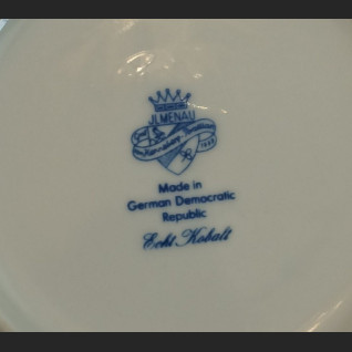 Bawarski serwis cebulowy klasyk biało kobaltowy