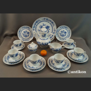 Bawarski serwis cebulowy klasyk biało kobaltowy