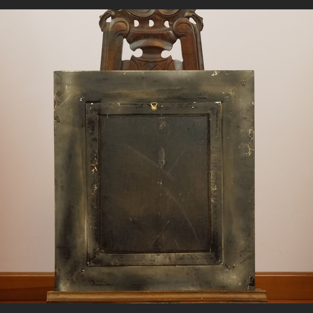 Kwiaty obraz w barokowej ramie 