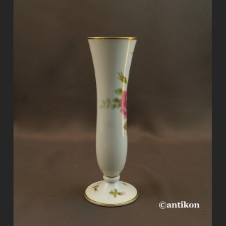 Rosenthal wazon z różą wysoki 