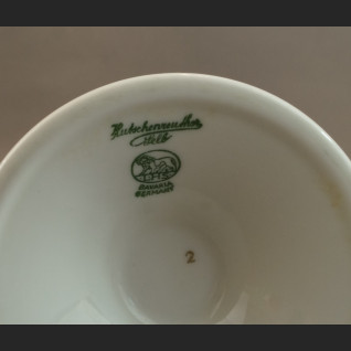 Stary wazon flet Hutschenreuther z kwiatami 