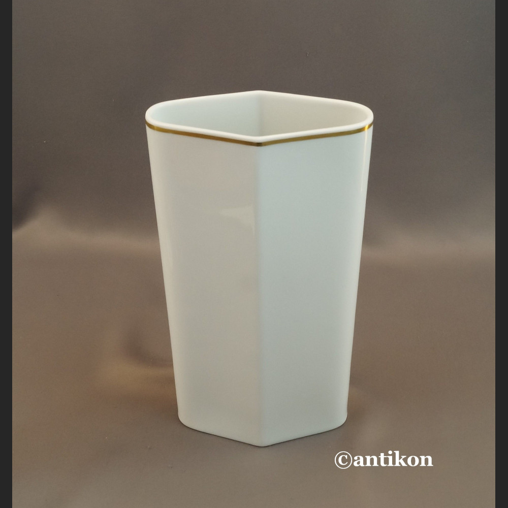 Wazon Rosenthal  biały prosty luksusowy  Wazon Rosenthal  biały prosty luksusowy