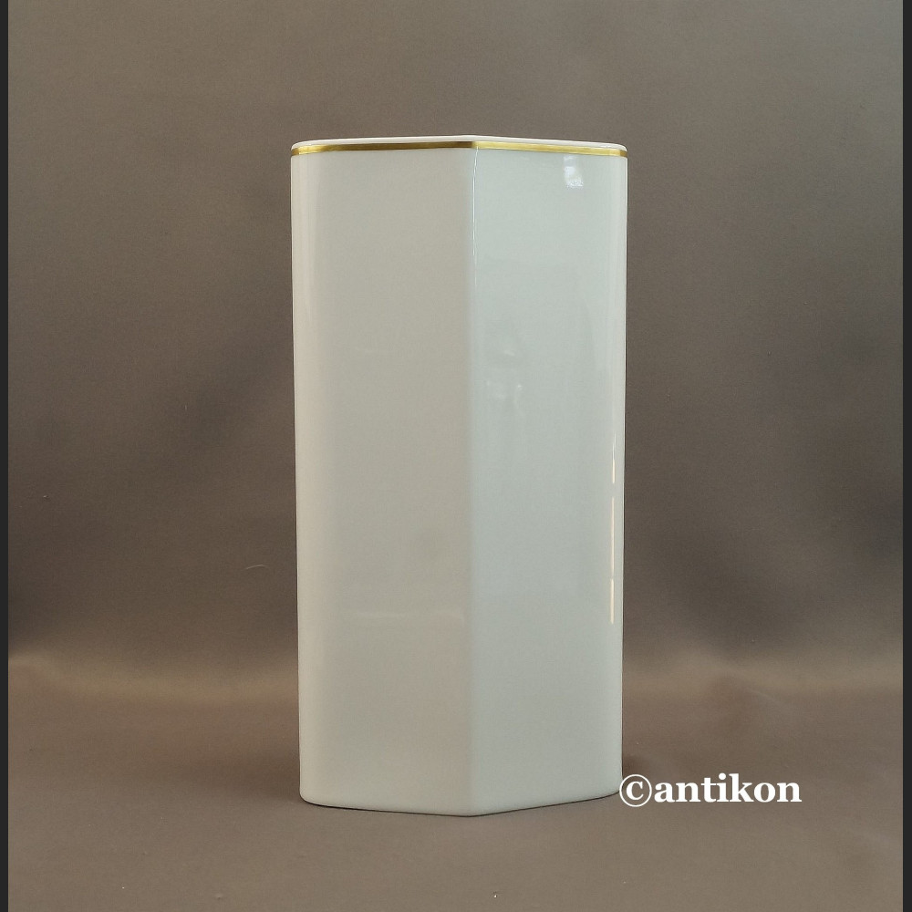 Wazon Rosenthal  biały prosty luksusowy  Wazon Rosenthal  biały prosty luksusowy