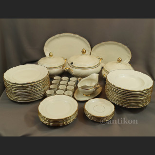 Serwis obiadowy antyki 12 osób Hutschenreuther gr. Rosenthal 