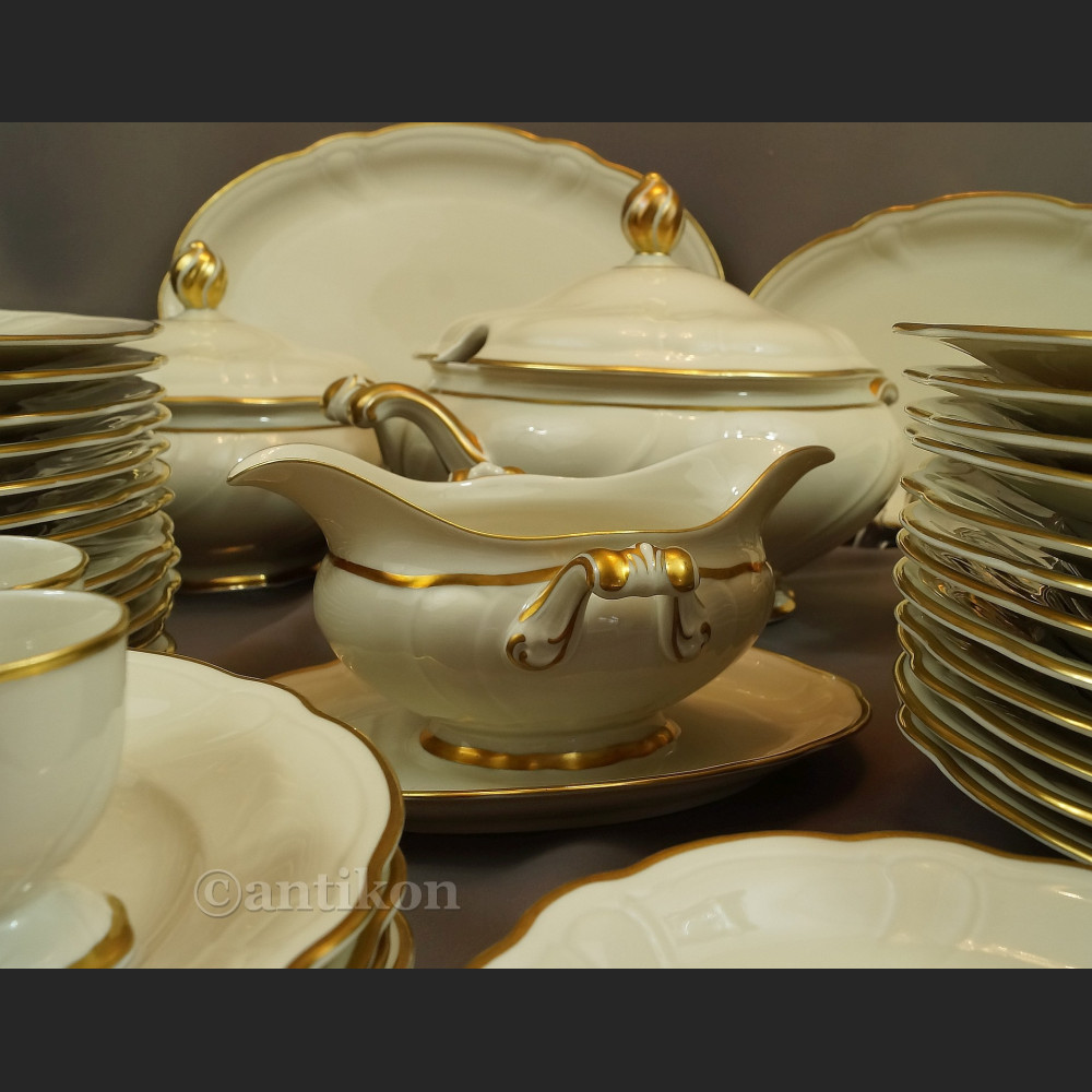 Serwis obiadowy antyki 12 osób Hutschenreuther gr. Rosenthal 