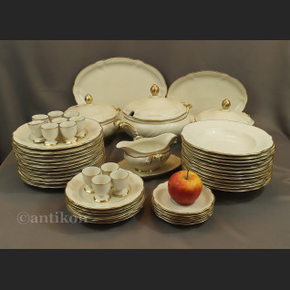 Serwis obiadowy antyki 12 osób Hutschenreuther gr. Rosenthal 