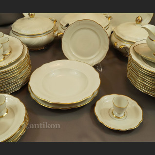 Serwis obiadowy antyki 12 osób Hutschenreuther gr. Rosenthal 