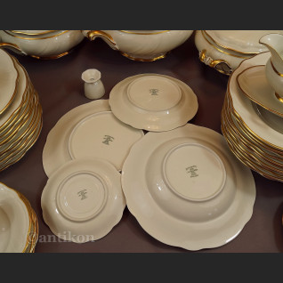Serwis obiadowy antyki 12 osób Hutschenreuther gr. Rosenthal 