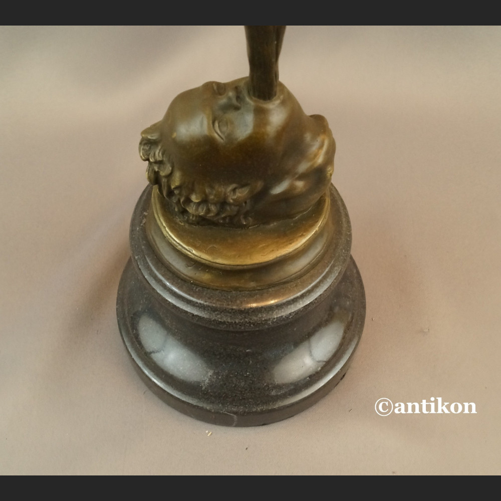 Rzeźba z brązu Hermes patron interesów Merkury bóg kupców świetna  Rzeźba z brązu Hermes patron interesów Merkury bóg kupców świetna