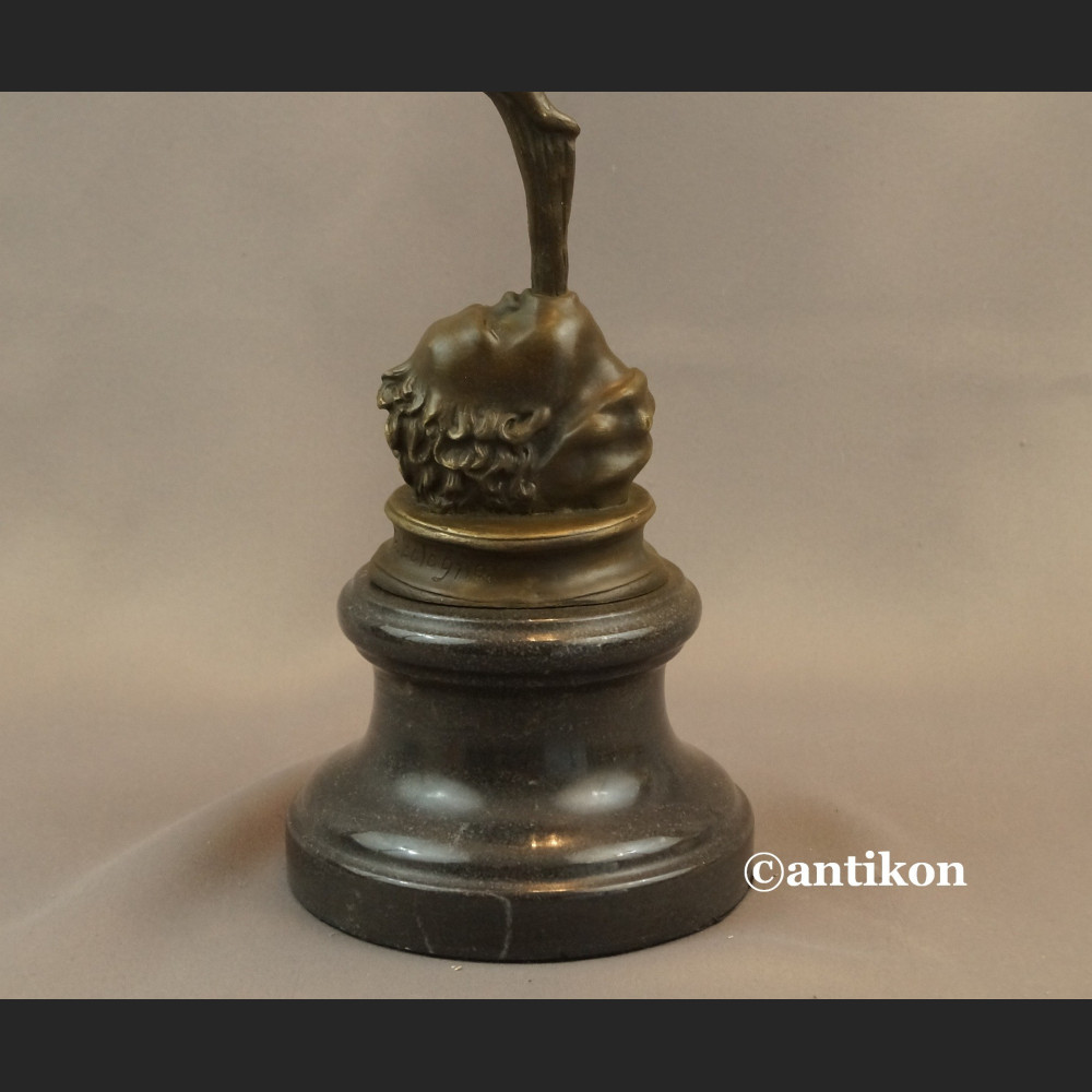 Rzeźba z brązu Hermes patron interesów Merkury bóg kupców świetna  Rzeźba z brązu Hermes patron interesów Merkury bóg kupców świetna