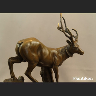 Prezent dla myśliwego rzeźba duża jeleń 