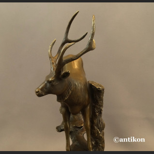 Prezent dla myśliwego rzeźba duża jeleń 