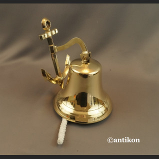 Dzwon okrętowy z kotwicą duży na prezent Dzwon okrętowy z kotwicą duży na prezent