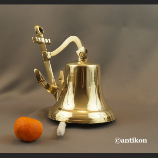 Dzwon okrętowy z kotwicą duży na prezent Dzwon okrętowy z kotwicą duży na prezent