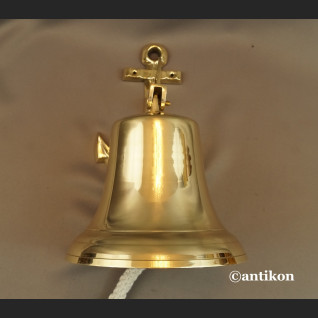 Dzwon okrętowy z kotwicą duży na prezent Dzwon okrętowy z kotwicą duży na prezent