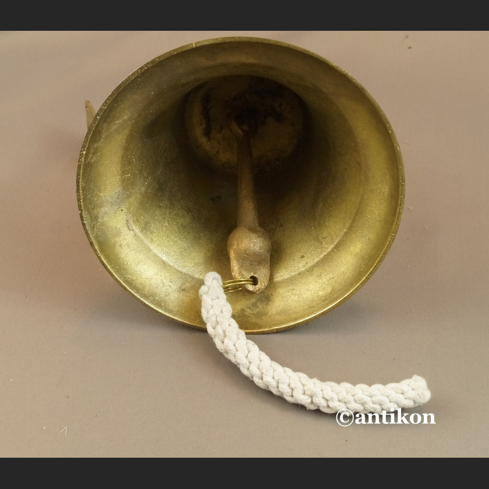 Dzwon żeglarski mosiężny duży 