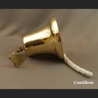 Dzwon żeglarski mosiężny duży 