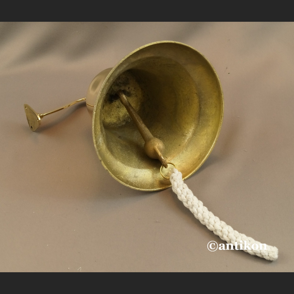 Dzwon żeglarski mosiężny duży 