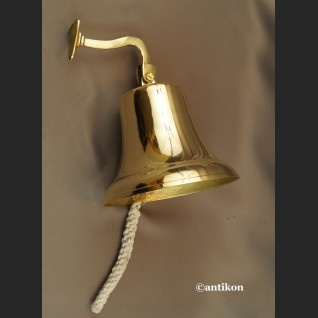 Dzwon żeglarski mosiężny duży 