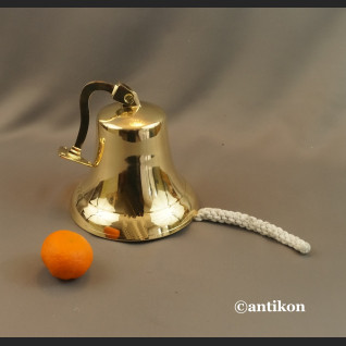 Dzwon żeglarski mosiężny duży 