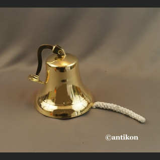 Dzwon żeglarski mosiężny duży 