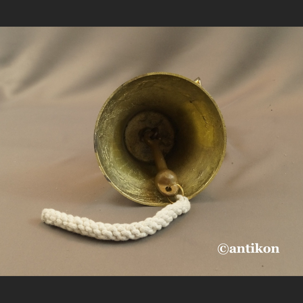 Żeglarski dzwon mosiężny z kotwicą Żeglarski dzwon mosiężny z kotwicą