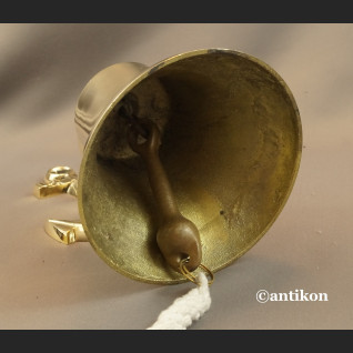 Żeglarski dzwon mosiężny z kotwicą Żeglarski dzwon mosiężny z kotwicą