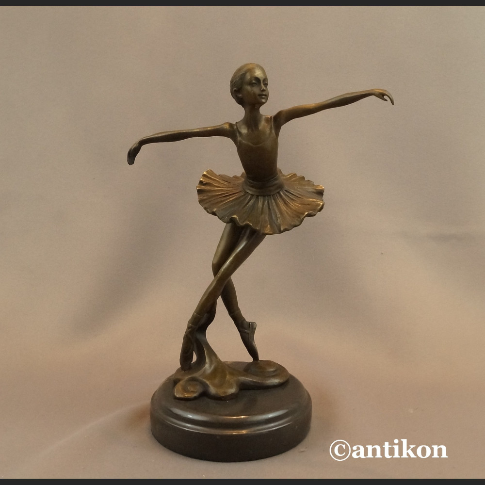 Rzeźba baletnica Degas brąz Francja