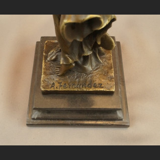 Nike rzeźba z prawdziwego brązu 