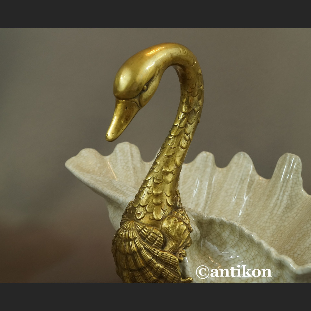 Patera łabędź luksusowy prezent ślubny komplet 2 szt  Patera łabędź luksusowy prezent ślubny komplet 2 szt