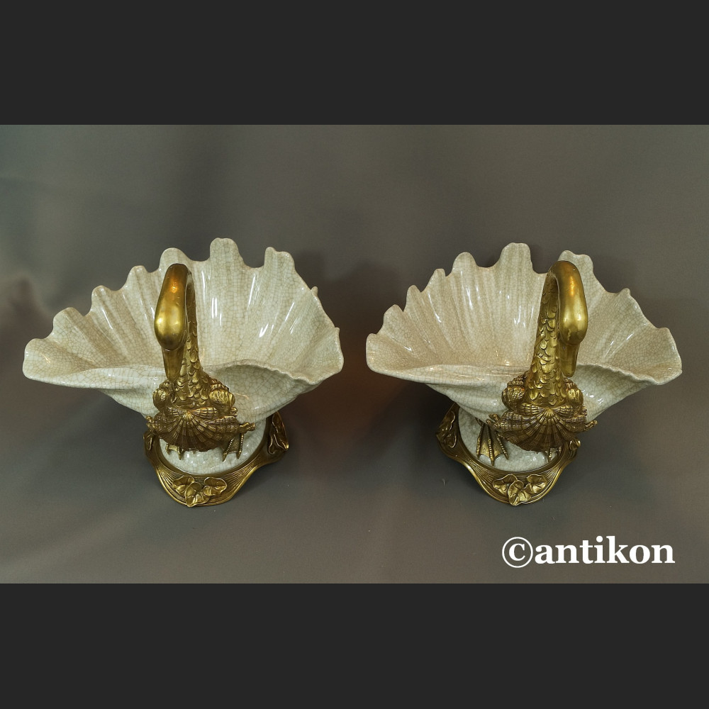 Patera łabędź luksusowy prezent ślubny komplet 2 szt  Patera łabędź luksusowy prezent ślubny komplet 2 szt