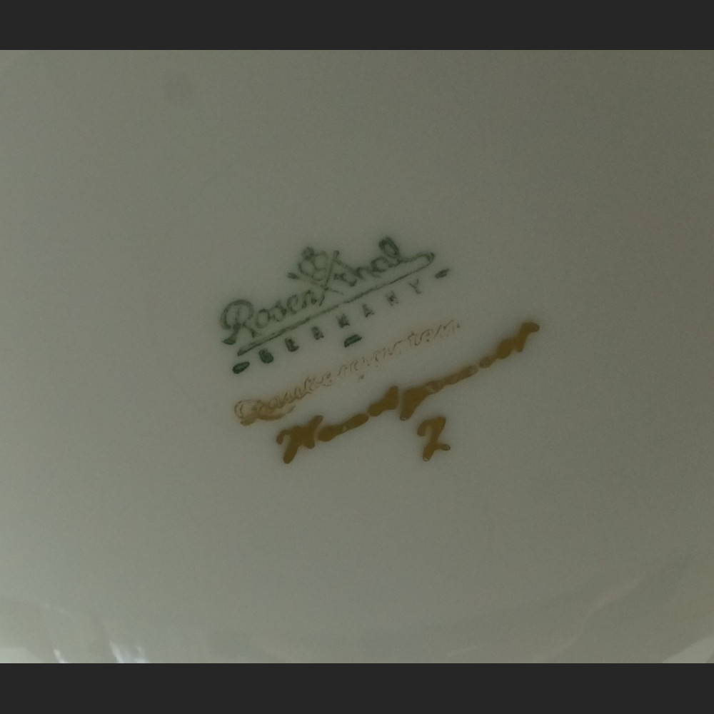 Wazon Rosenthal   ręcznie malowany Zaczarowany 