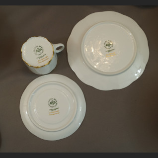 Serwis Rosenthal Monbijou biało złoty Serwis Rosenthal Monbijou biało złoty