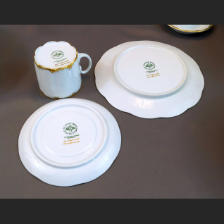 Serwis Rosenthal Monbijou biało złoty Serwis Rosenthal Monbijou biało złoty