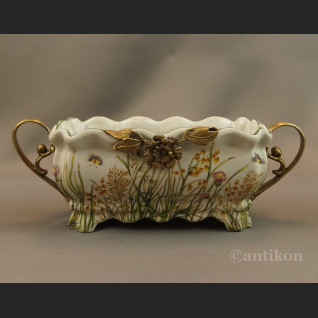 Żardiniera na kwiaty wzór łączka 