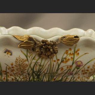 Żardiniera na kwiaty wzór łączka 