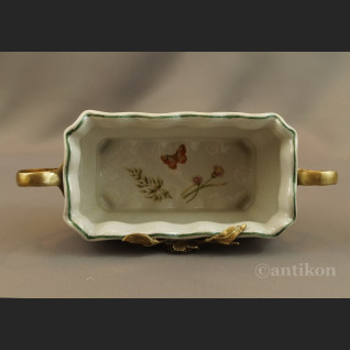 Żardiniera na kwiaty wzór łączka 