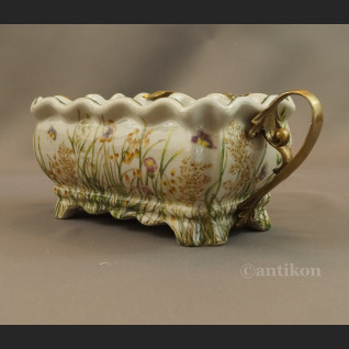 Żardiniera na kwiaty wzór łączka 