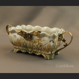 Żardiniera na kwiaty wzór łączka 