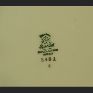 Porcelana Rosenthal stara bomboniera unikat 