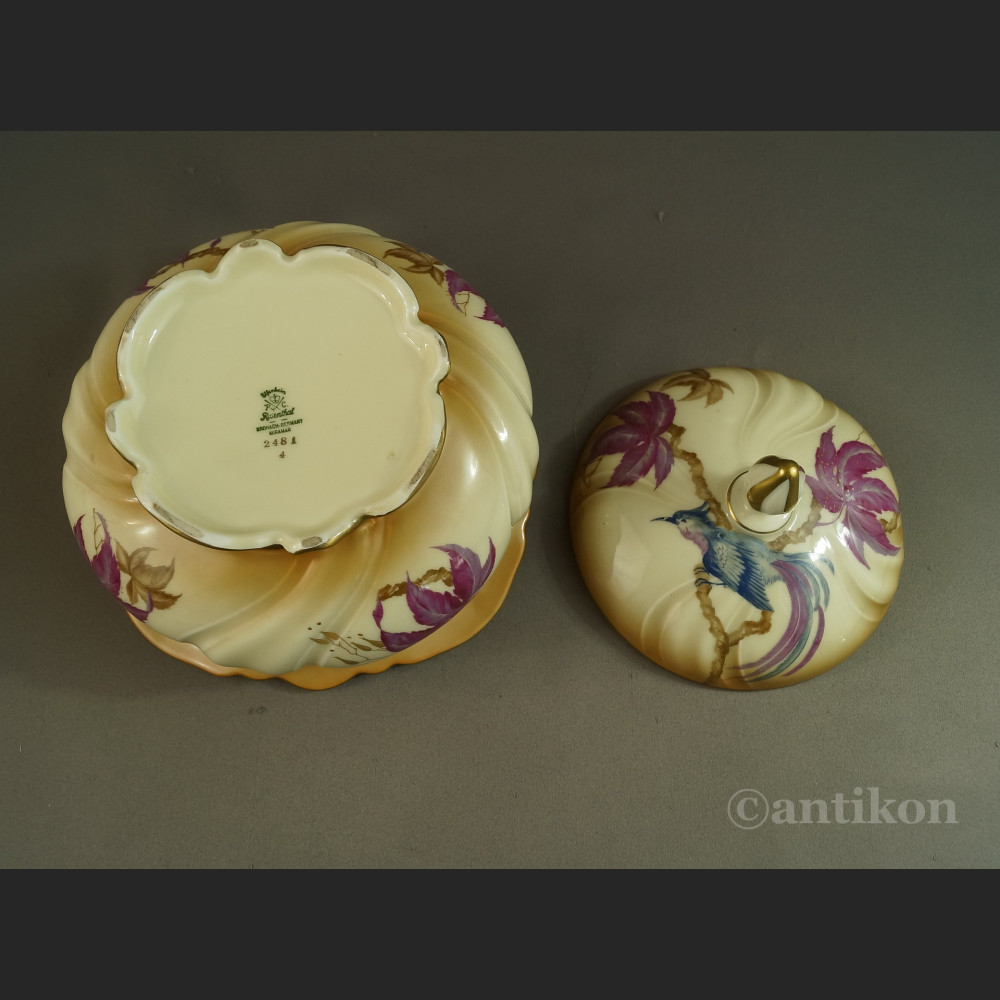 Porcelana Rosenthal stara bomboniera unikat 