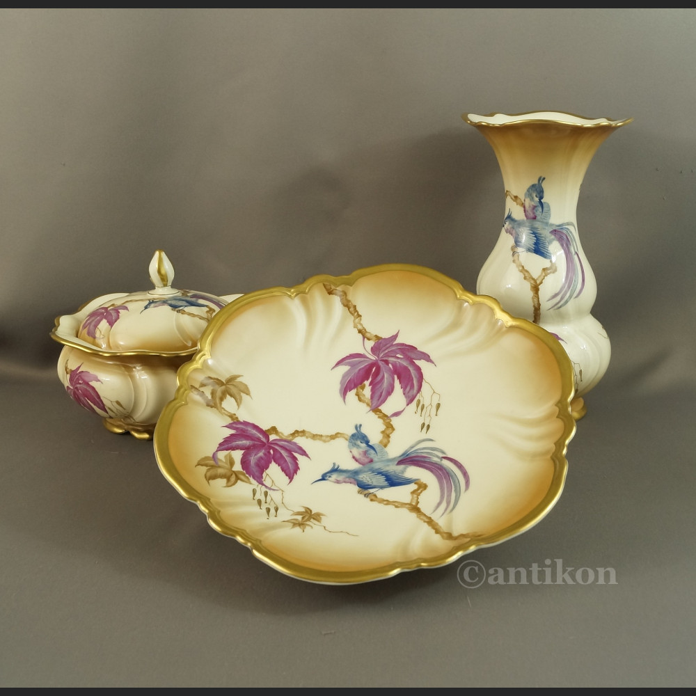 Porcelana Rosenthal stara bomboniera unikat 