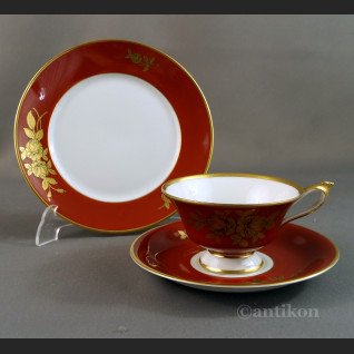 Śniadaniówka czerwona z różami Hertel Jacob 