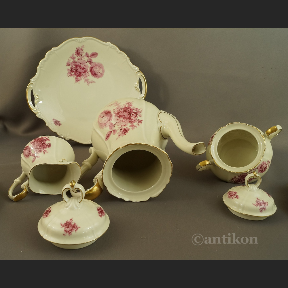 Stary serwis do kawy bawarska porcelana Edelstein Stary serwis do kawy bawarska porcelana Edelstein