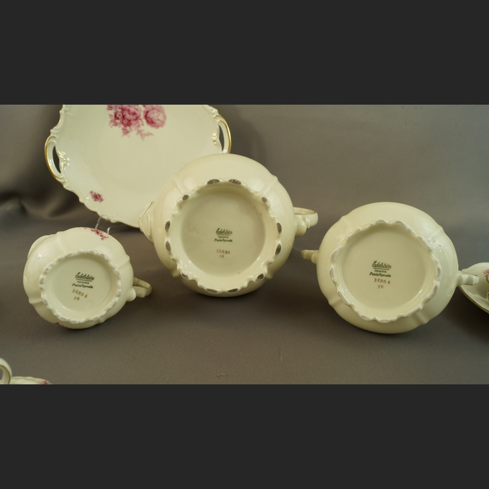 Stary serwis do kawy bawarska porcelana Edelstein Stary serwis do kawy bawarska porcelana Edelstein