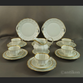 Filiżanki Furstenberg biała porcelana 